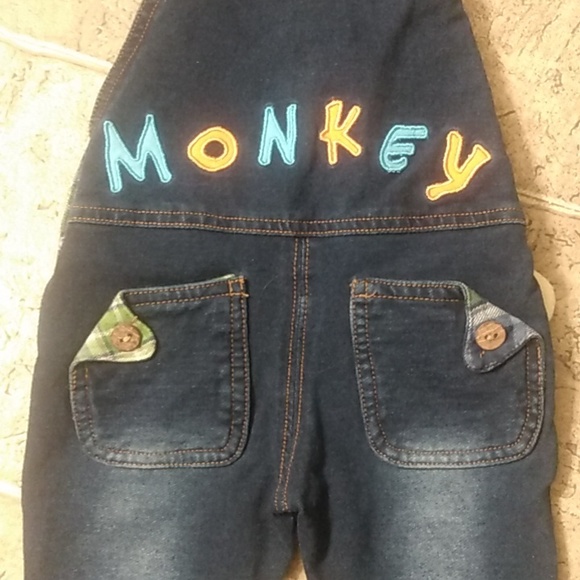 Kidscool Space 3D plush Monkey Overalls - Picture 6 of 7